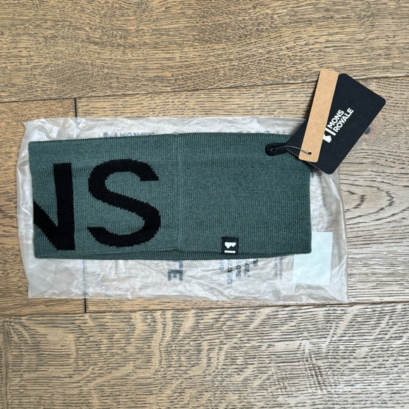 Mons Royale ARCADIA HEADBAND, Burnt Sage, O/S - NWT - Picture 4 of 5